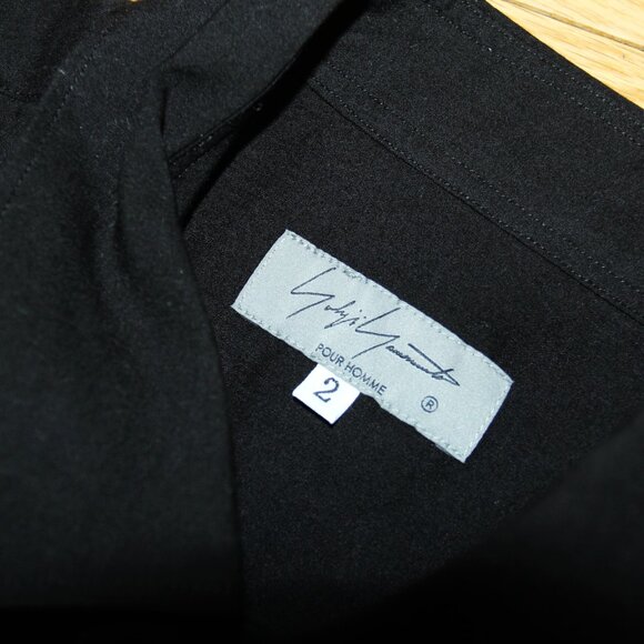 BNWT AW24 YOHJI YAMAMOTO POUR HOMME YYPH BIB LONG SHIRT 2 - Picture 9 of 14